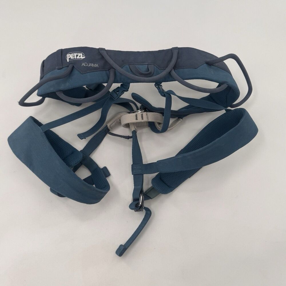 Petzl Adjama Harness Size M Blue Two Tone Fast Shipping